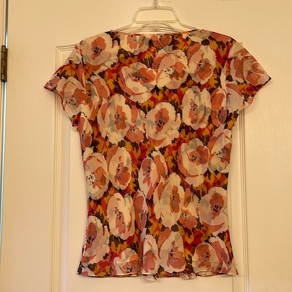 Silk Jones New York suit blouse size 12 - Picture 2 of 4